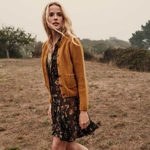 DOEN Risette cardigan in mustard XS